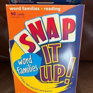 Learning Resources Word Families Card Game